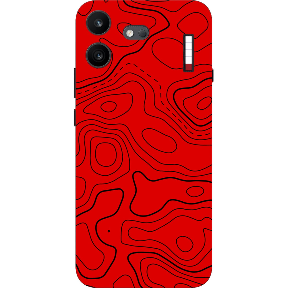 Damascus Red skin on Nothing Phone 4B by Decalz