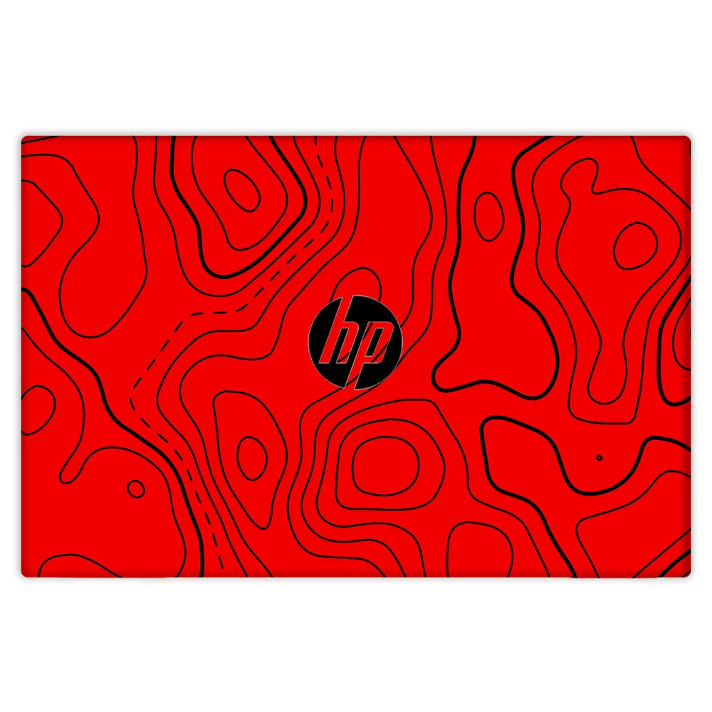 Damascus Red skin on Hp Pavilion 14 DV0042UR by Decalz