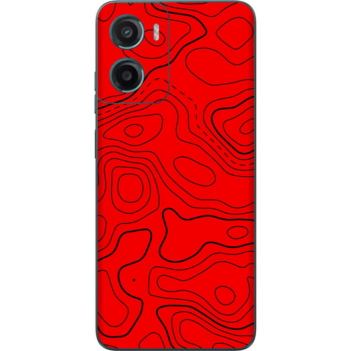 Damascus Red skin on Moto G05 by Decalz