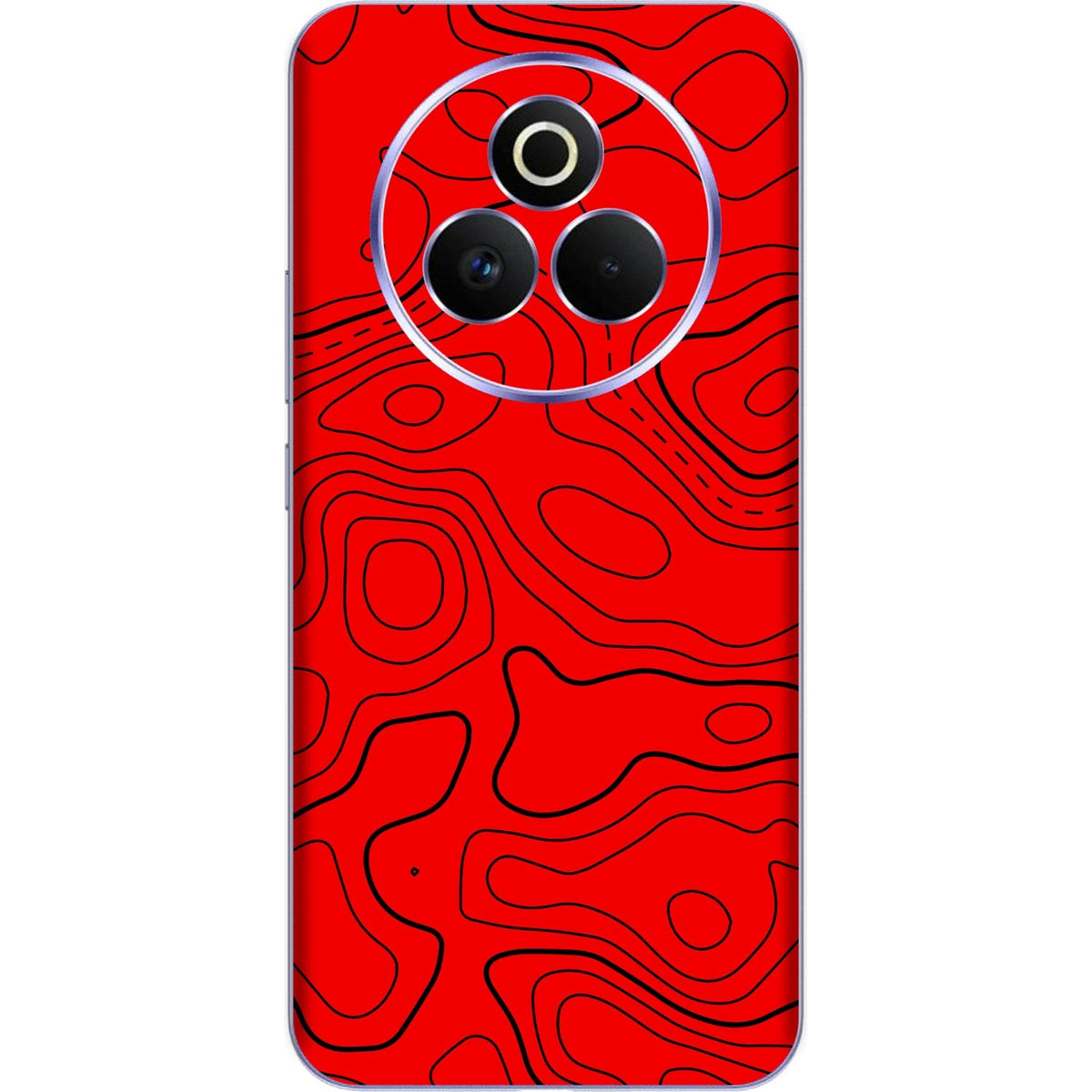 Damascus Red skin on Realme P3 Pro (5G) by Decalz