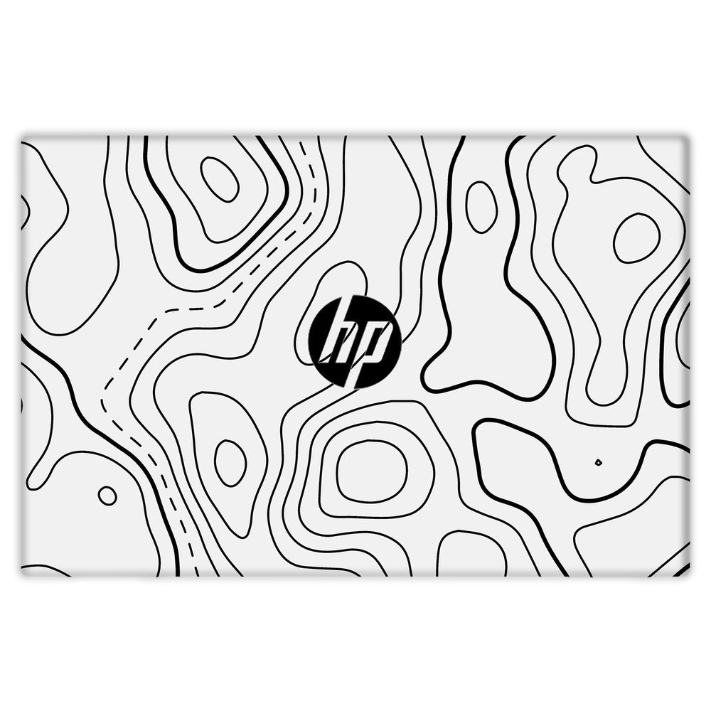 Damascus White skin on Hp Pavilion 14 DV0042UR by Decalz