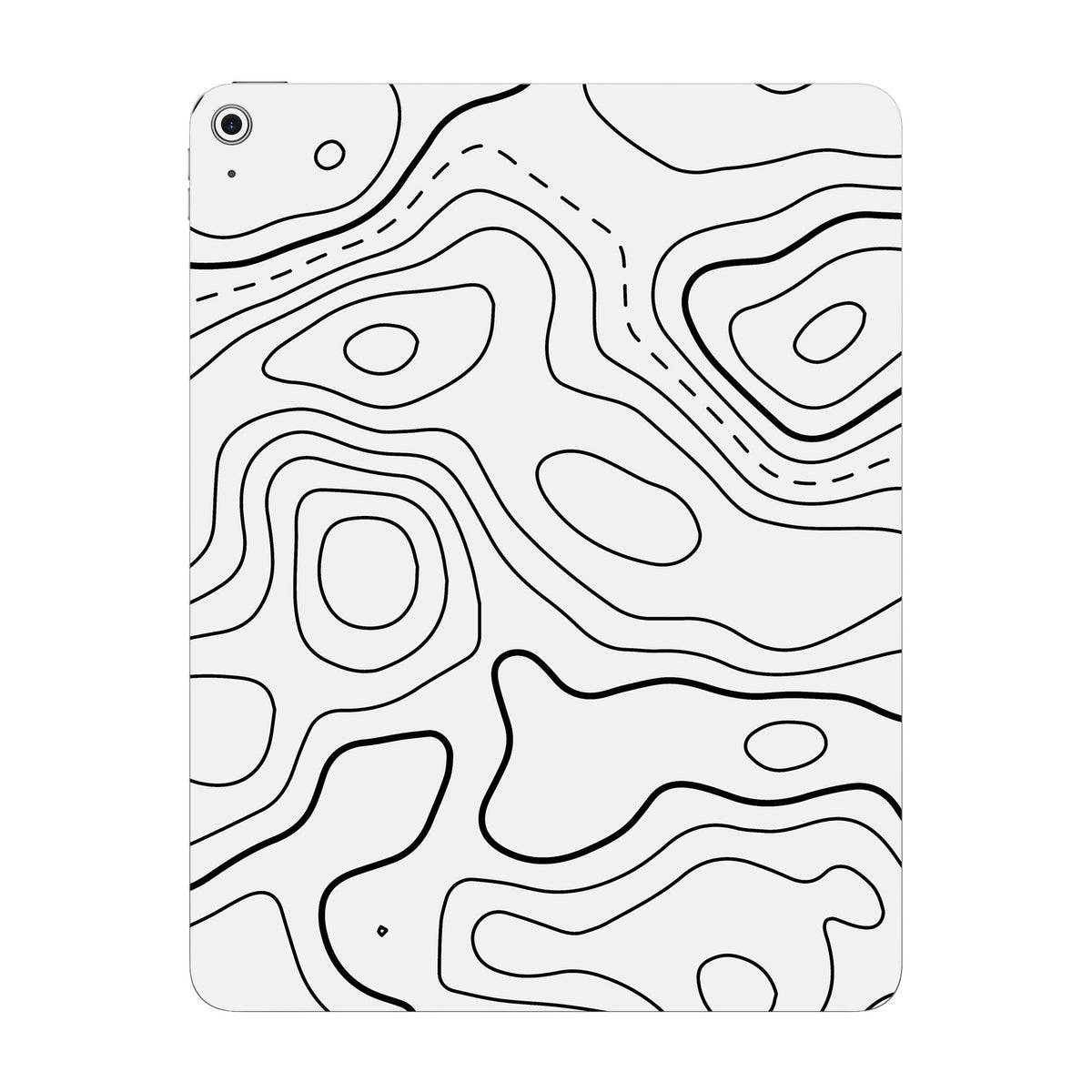 Damascus White skin on iPad Air 13-inch M3 2025 by Decalz