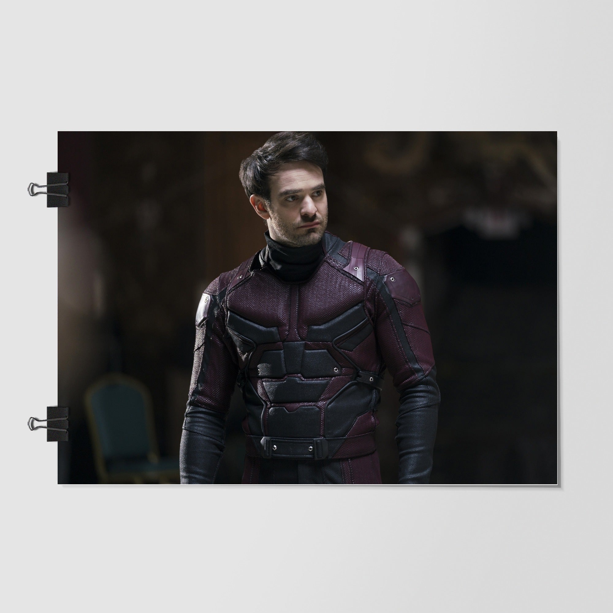 Daredevil Black Battle Ready Pose by Decalz