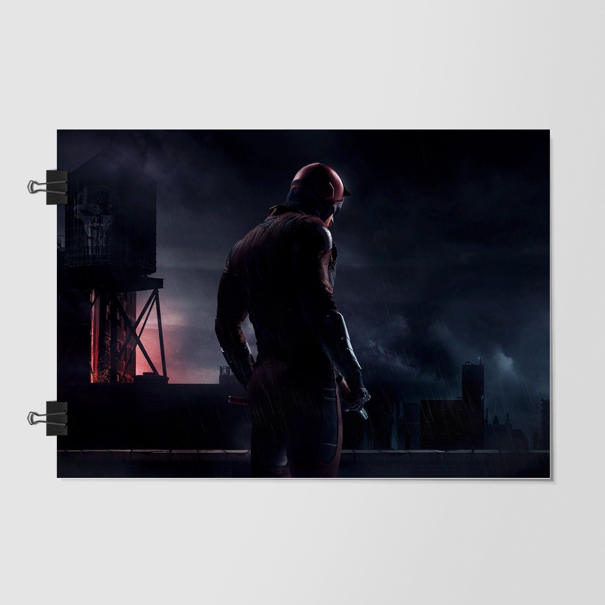 Daredevil Black Side Profile by Decalz