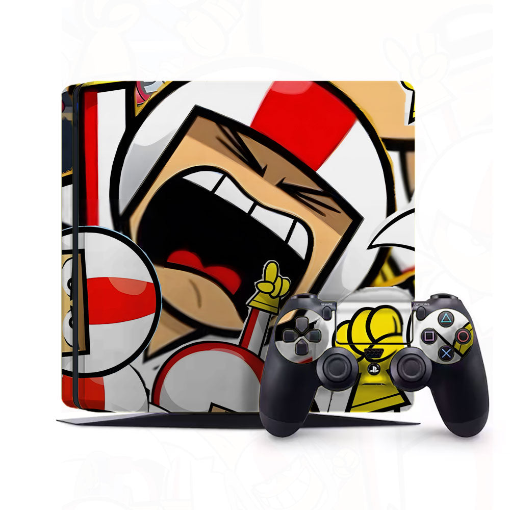 Daredevil Collage PlayStation 4 Slim Skins & Wraps