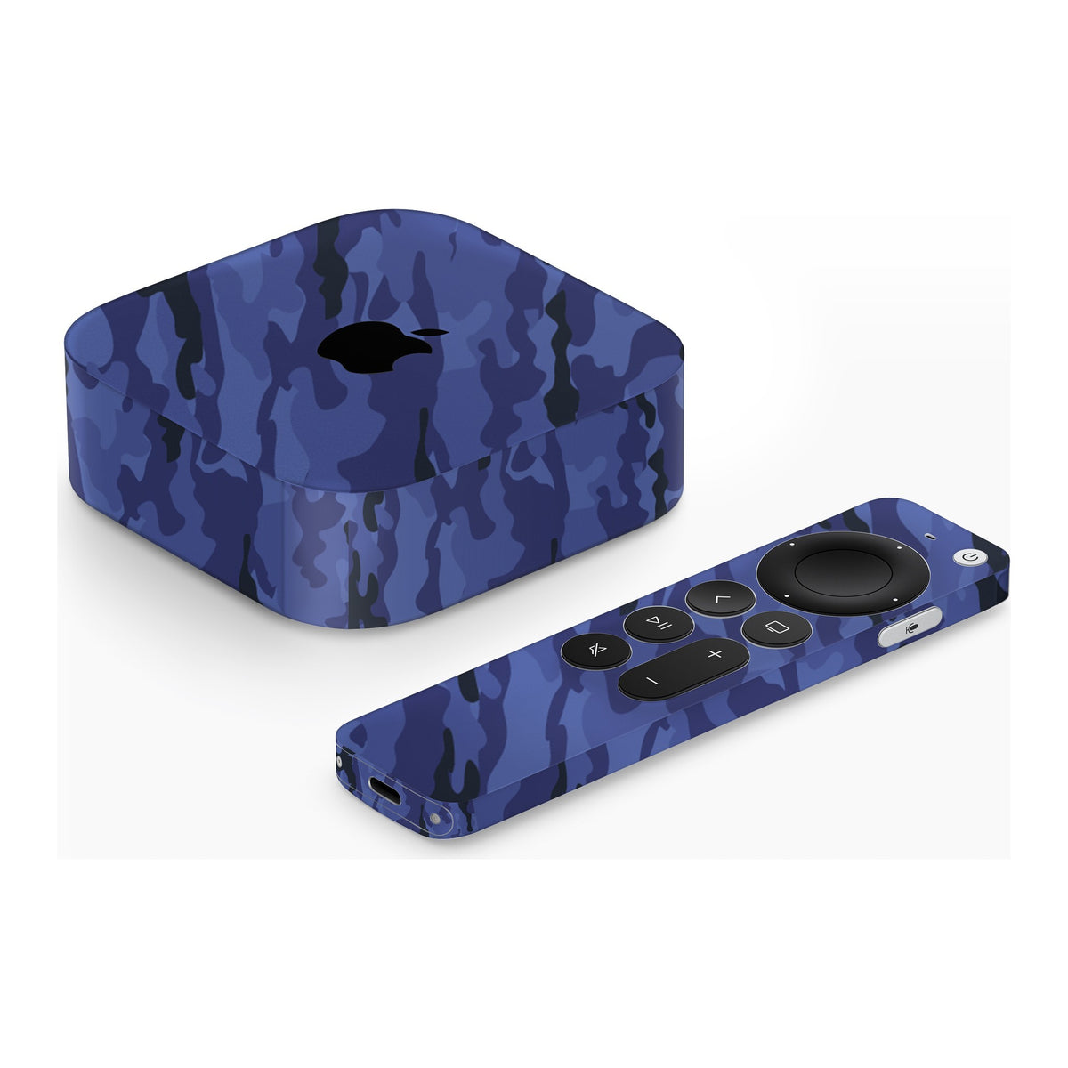 Dark Blue Camo Apple TV 4K (2022) skin by Decalz