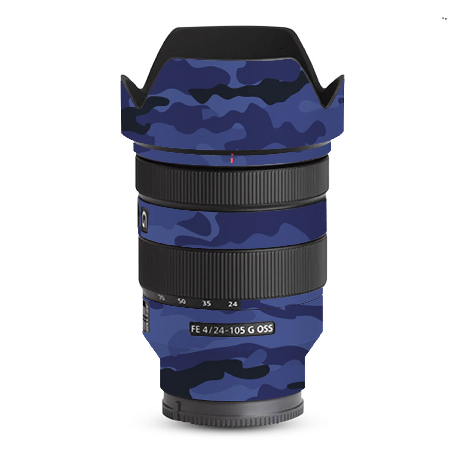 Dark Blue Camo - Lens Skin
