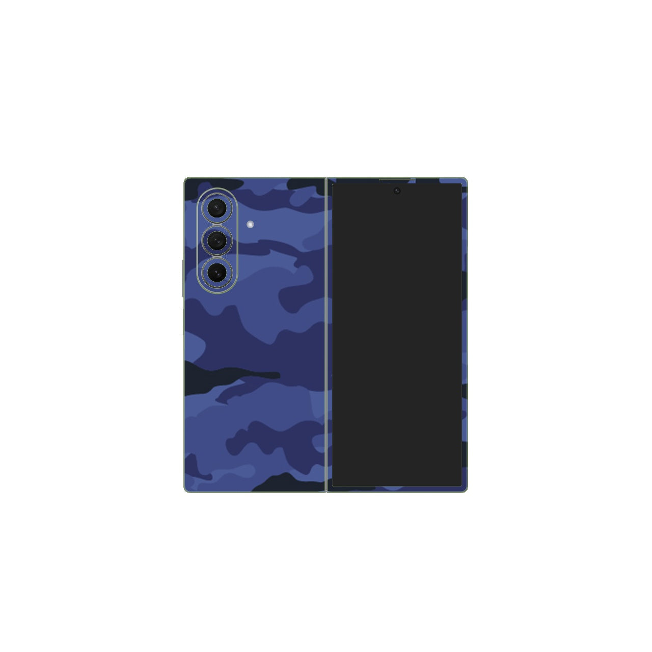Dark Blue Camo