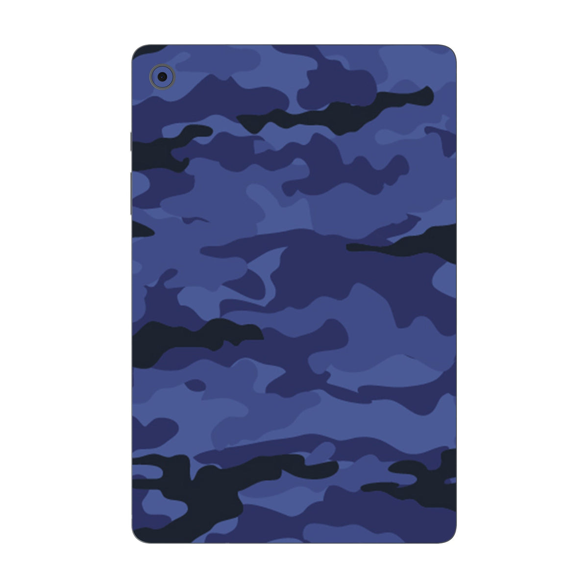 Dark Blue Camo skin on Samsung Galaxy Tab S10 Lite by Decalz