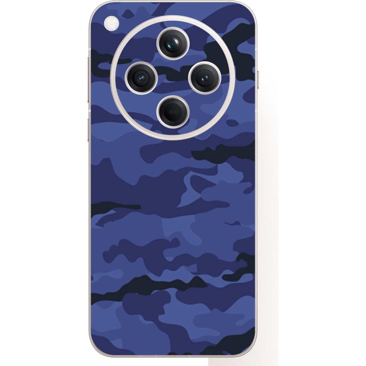 Dark Blue Camo skin on Oppo Find X8 (5G) by Decalz