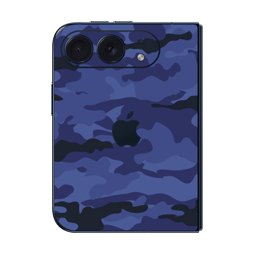 iPhone Duo Dark Blue Camo skin
