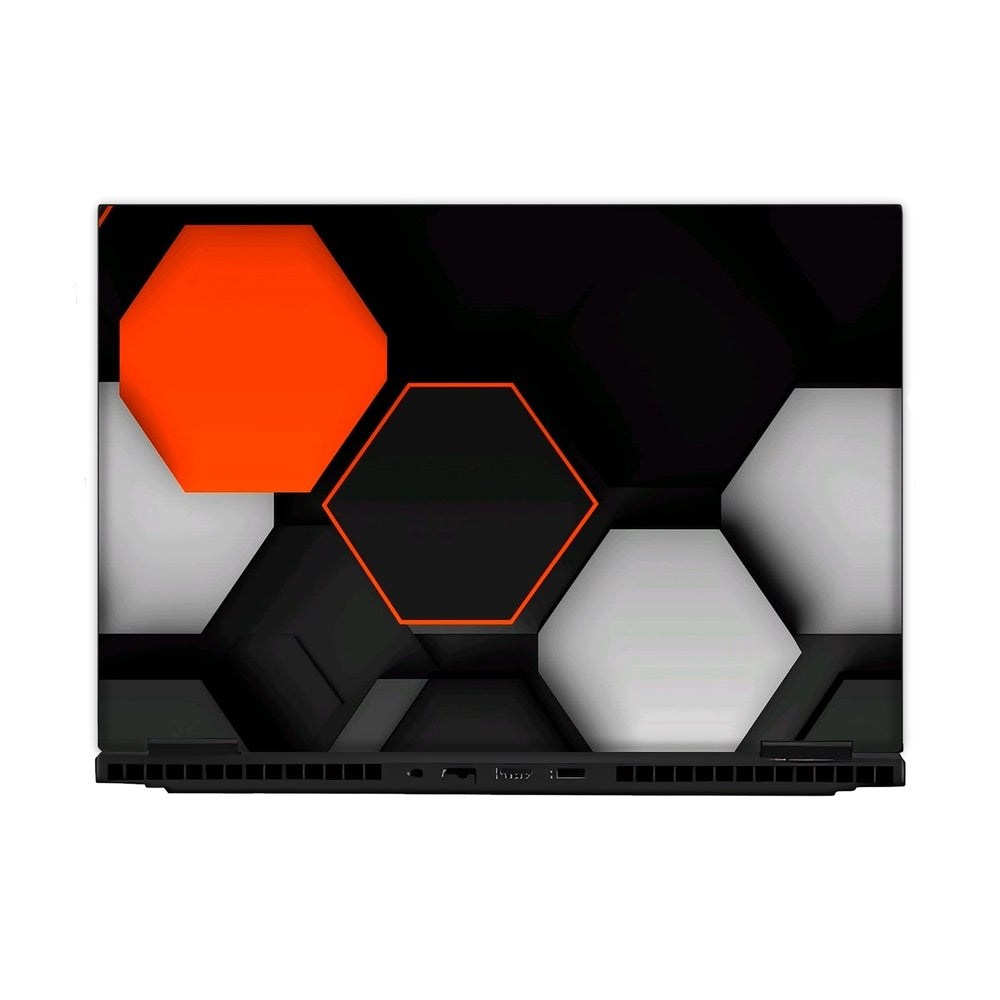 Dark Honeycomb skin on Hp Omen Gaming 16-AM0241TX by Decalz