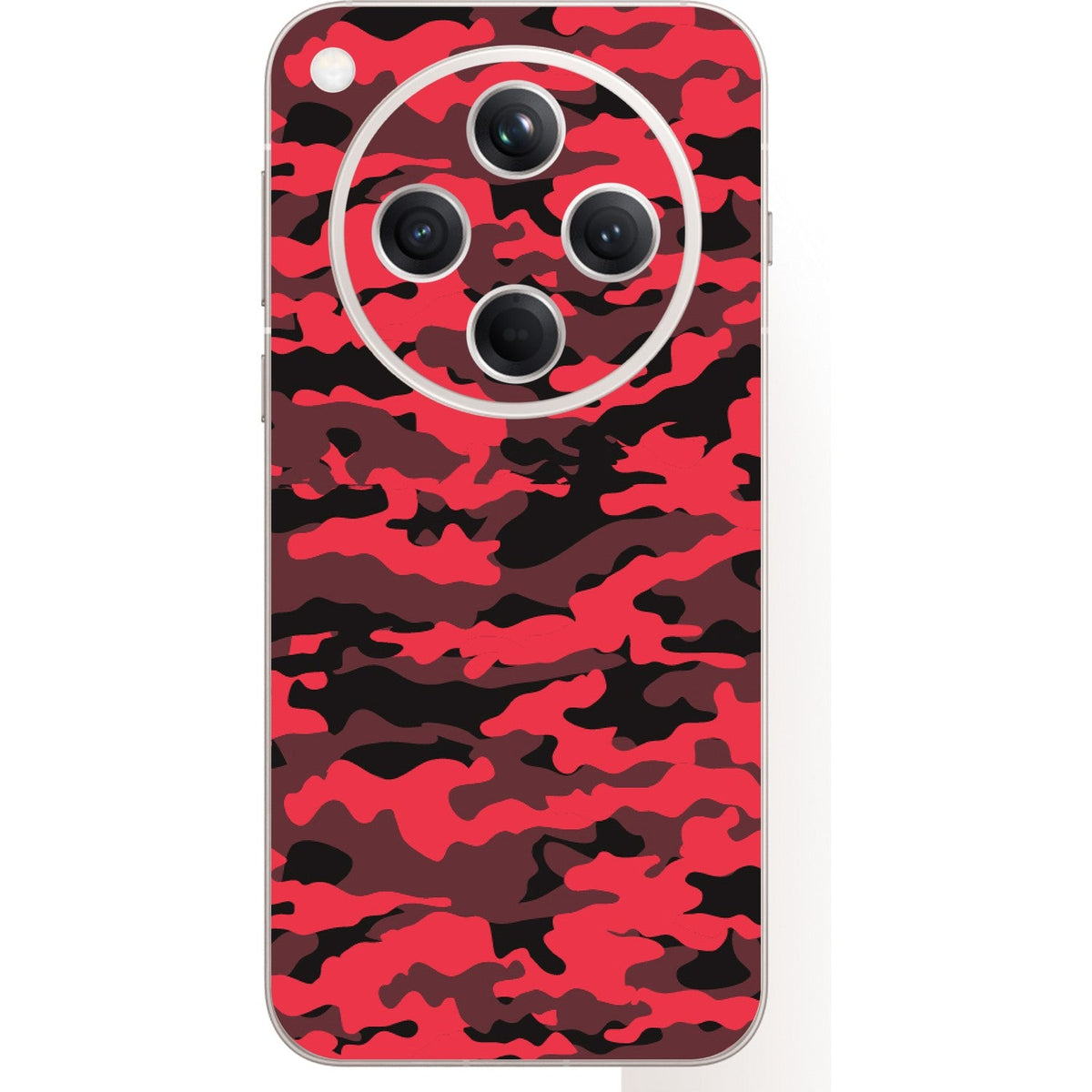 Dark Red Camo skin on Oppo Find X8 (5G) by Decalz