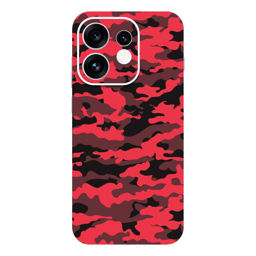 Dark Red Camo
