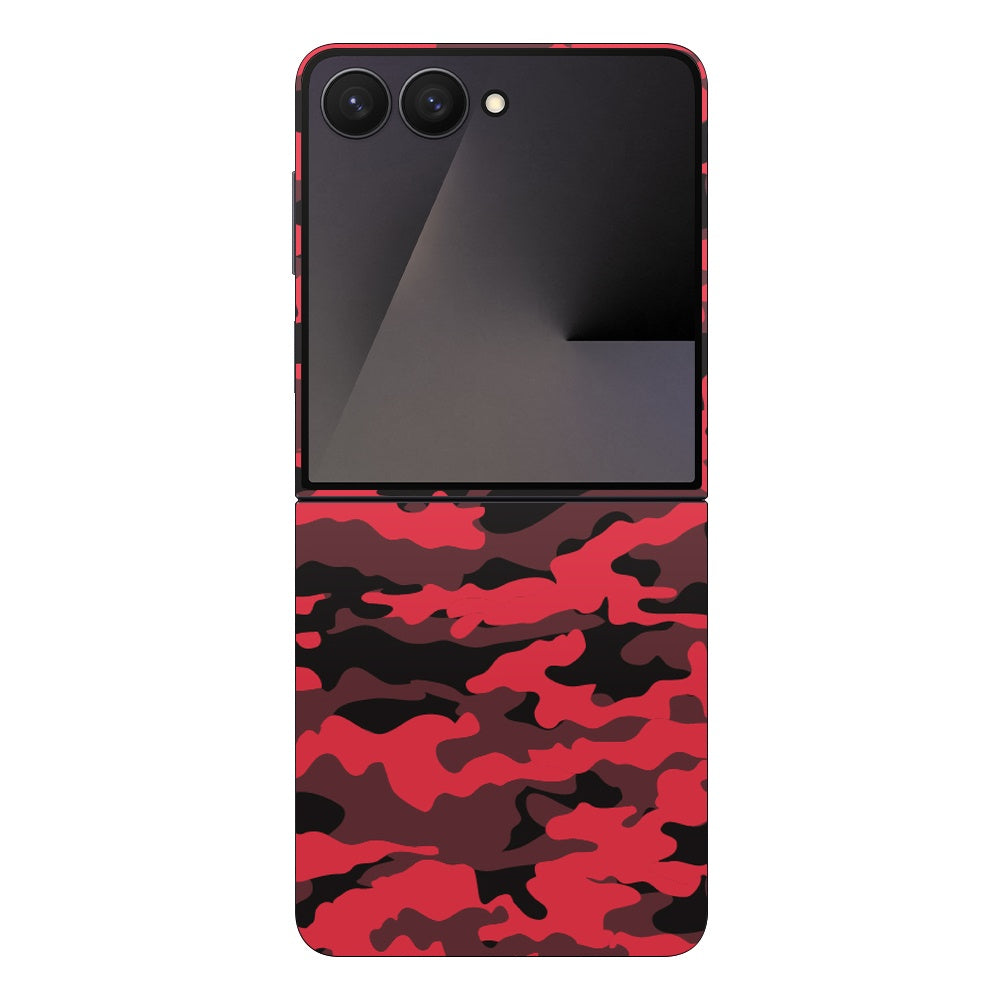 Dark Red Camo
