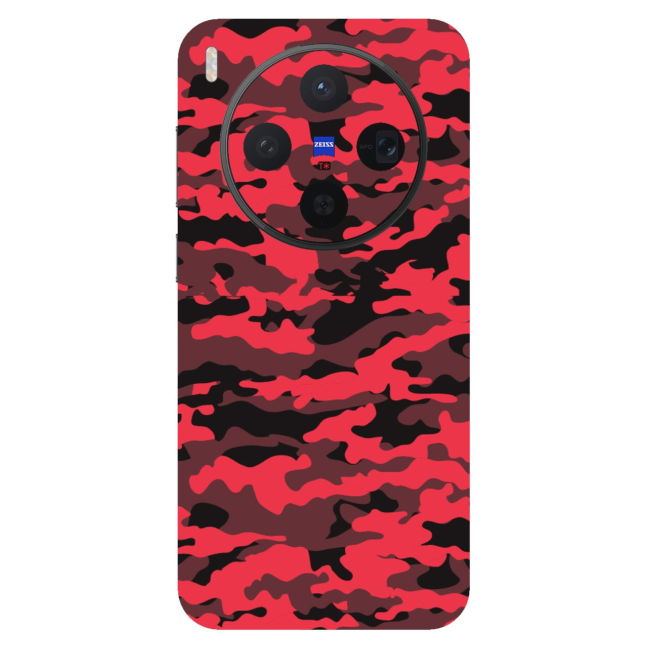Dark Red Camo