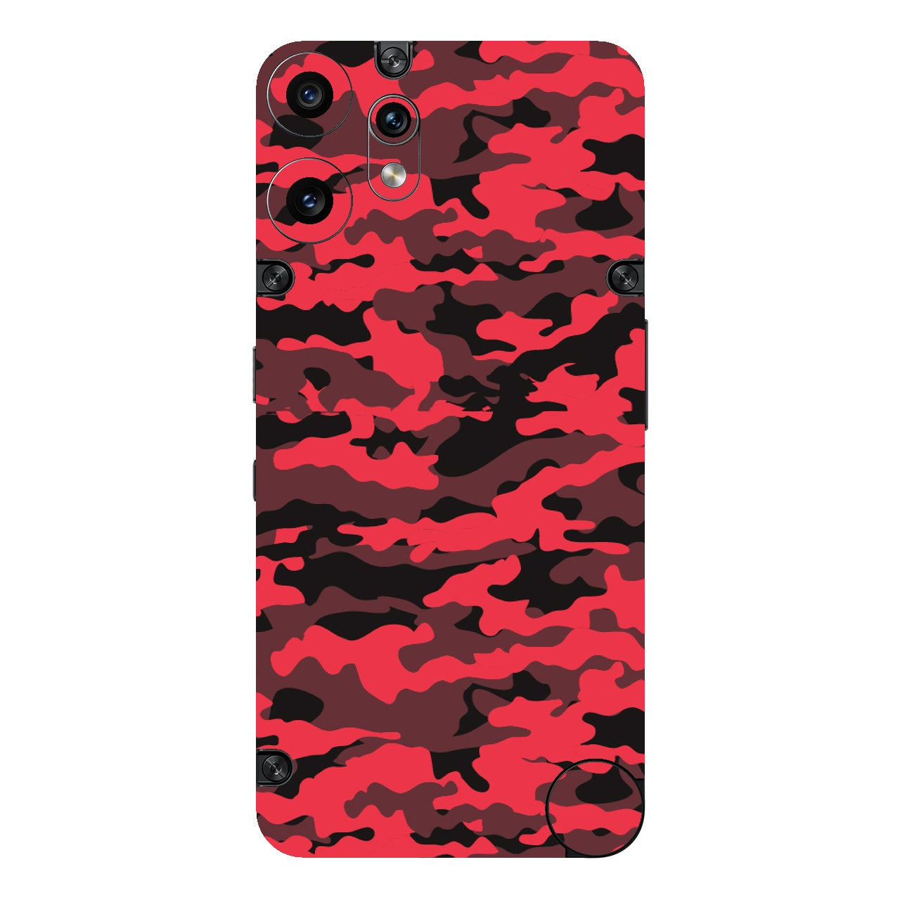 Dark Red Camo