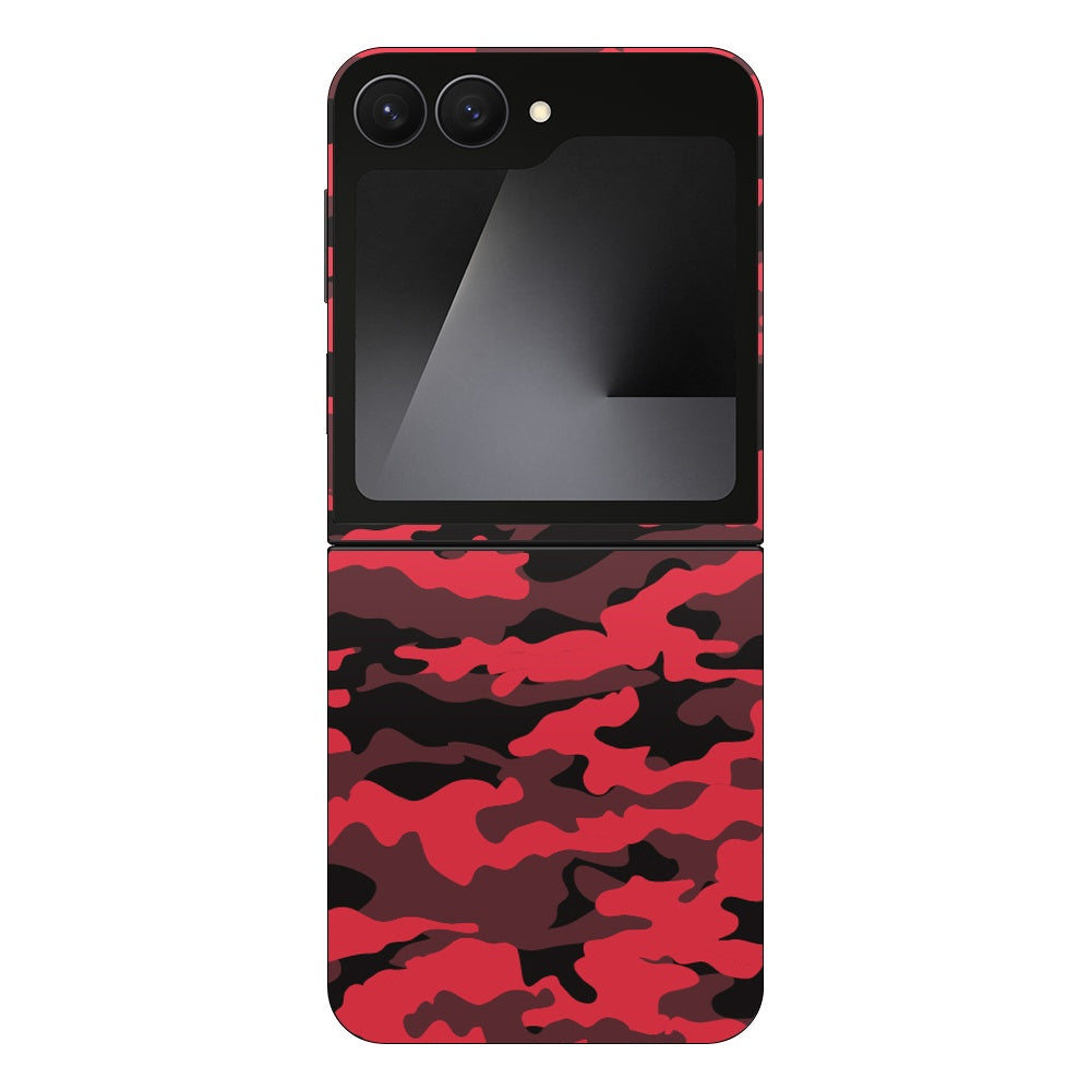 Dark Red Camo