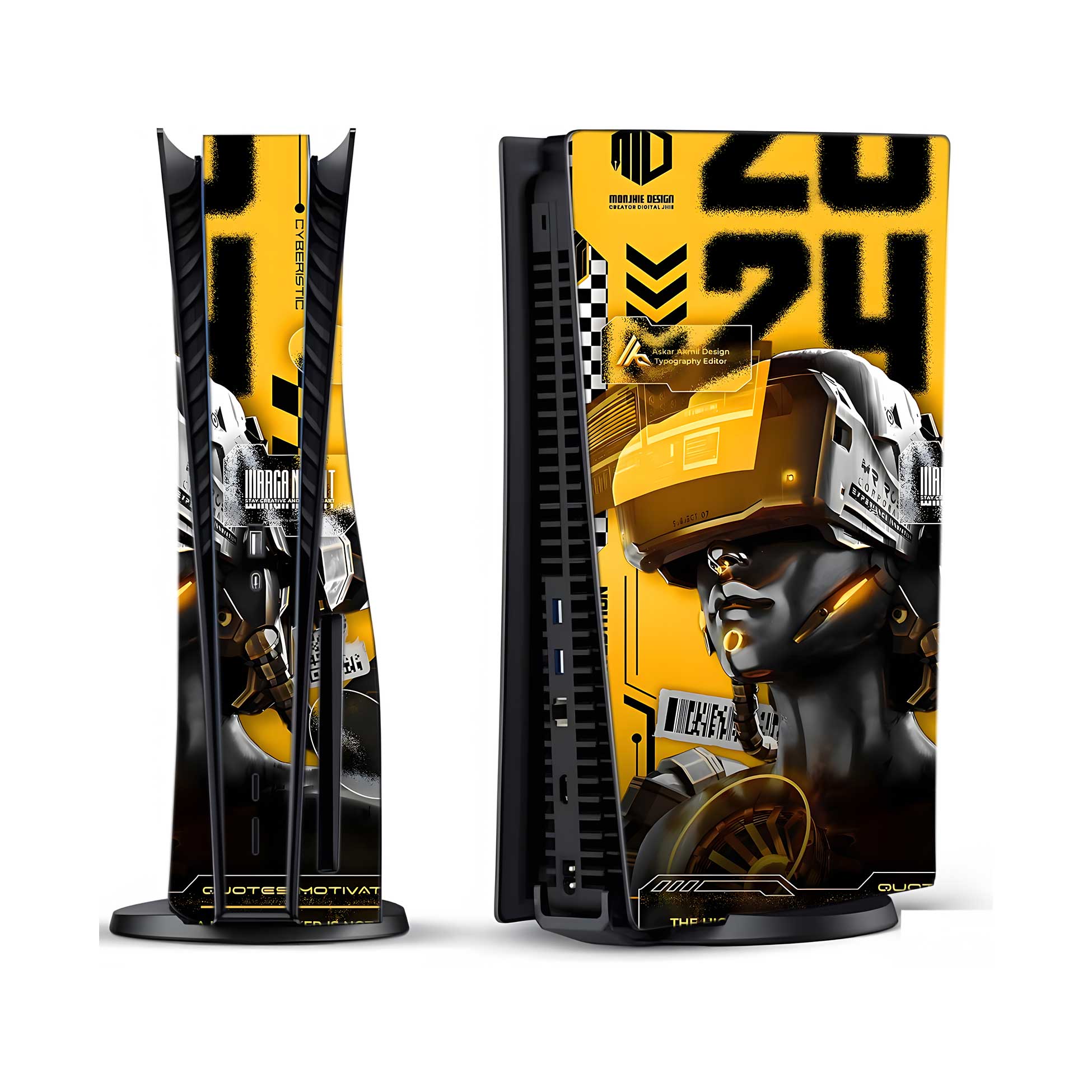 Data Stream PlayStation 5 Fat Skins & Wraps
