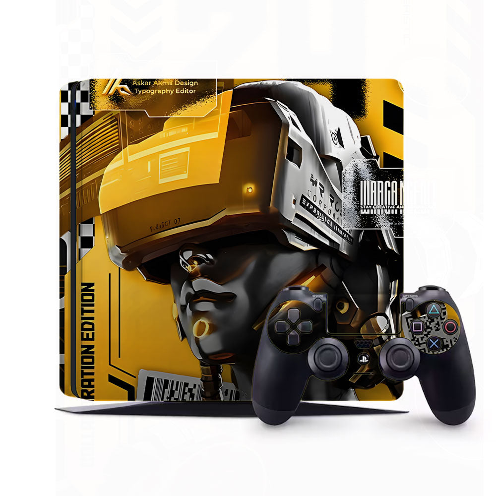 Data Stream PlayStation 4 Slim Skins & Wraps
