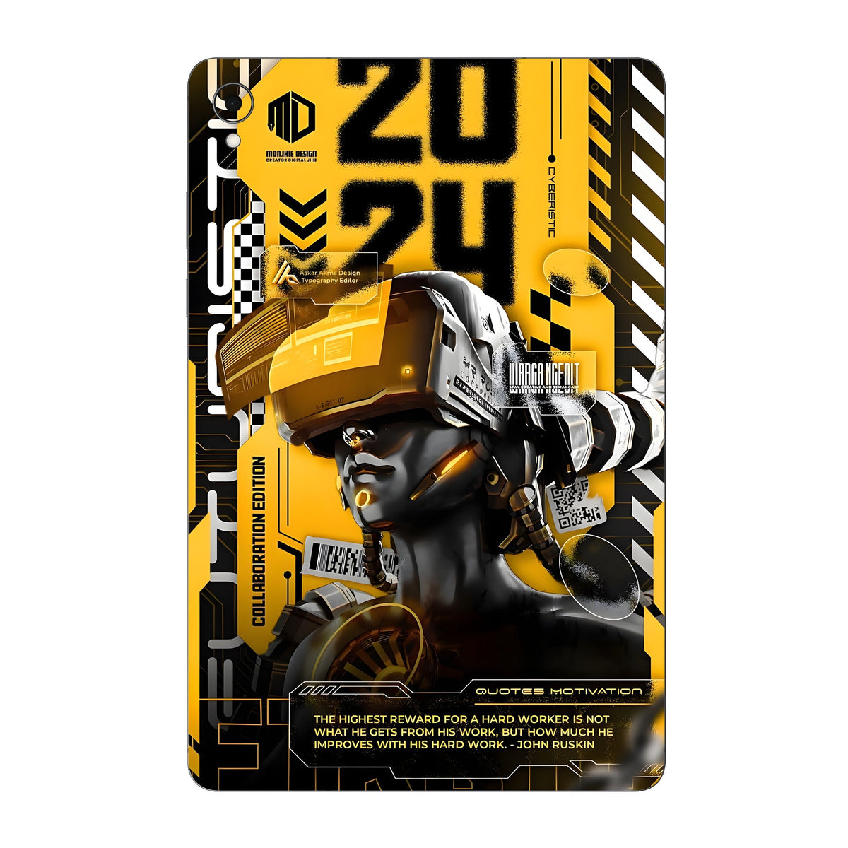 Data Stream skin on Samsung Galaxy Tab S11 by Decalz