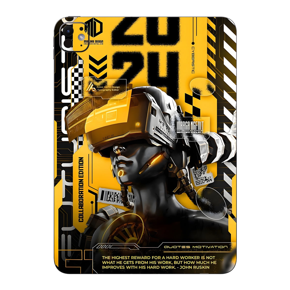 Data Stream skin on iPad Pro 11-inch M5 by Decalz