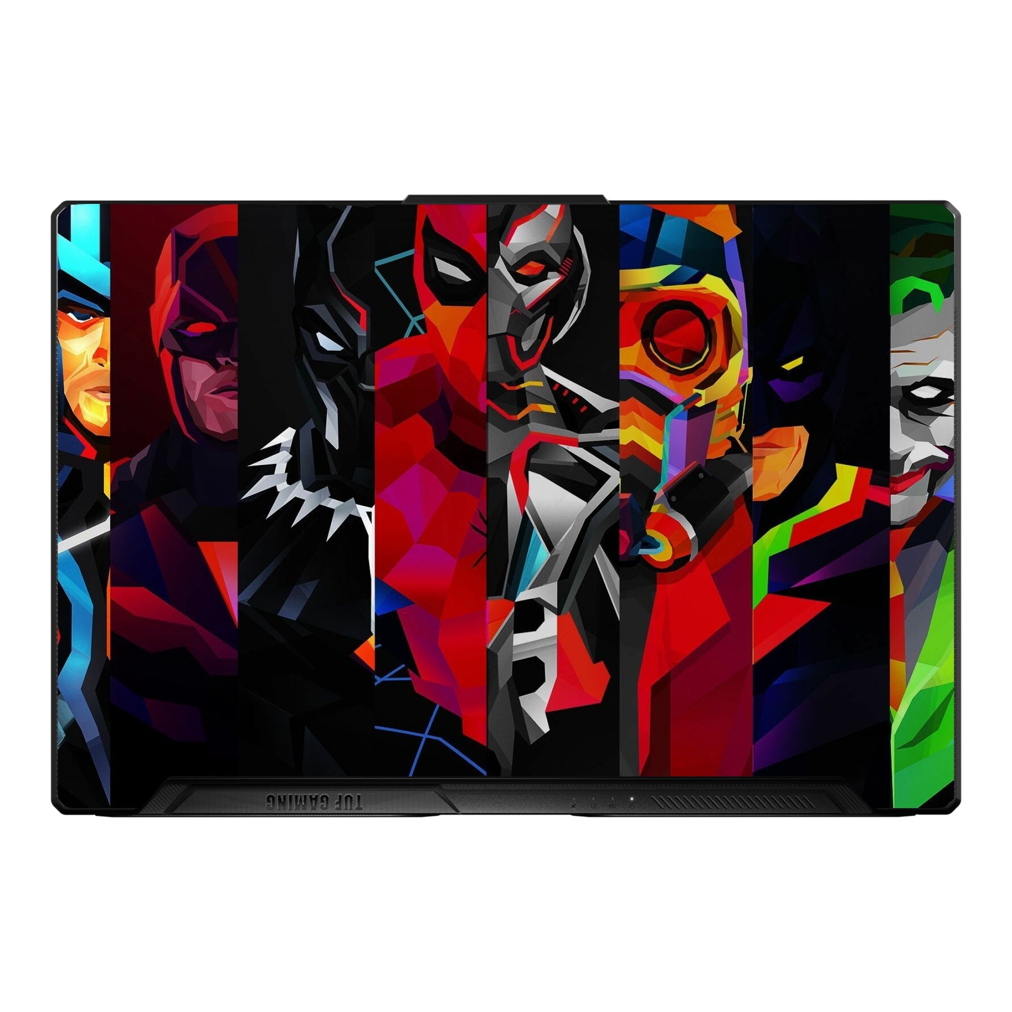 Dc Vs Marvel Black Dynamic Angle by Decalz