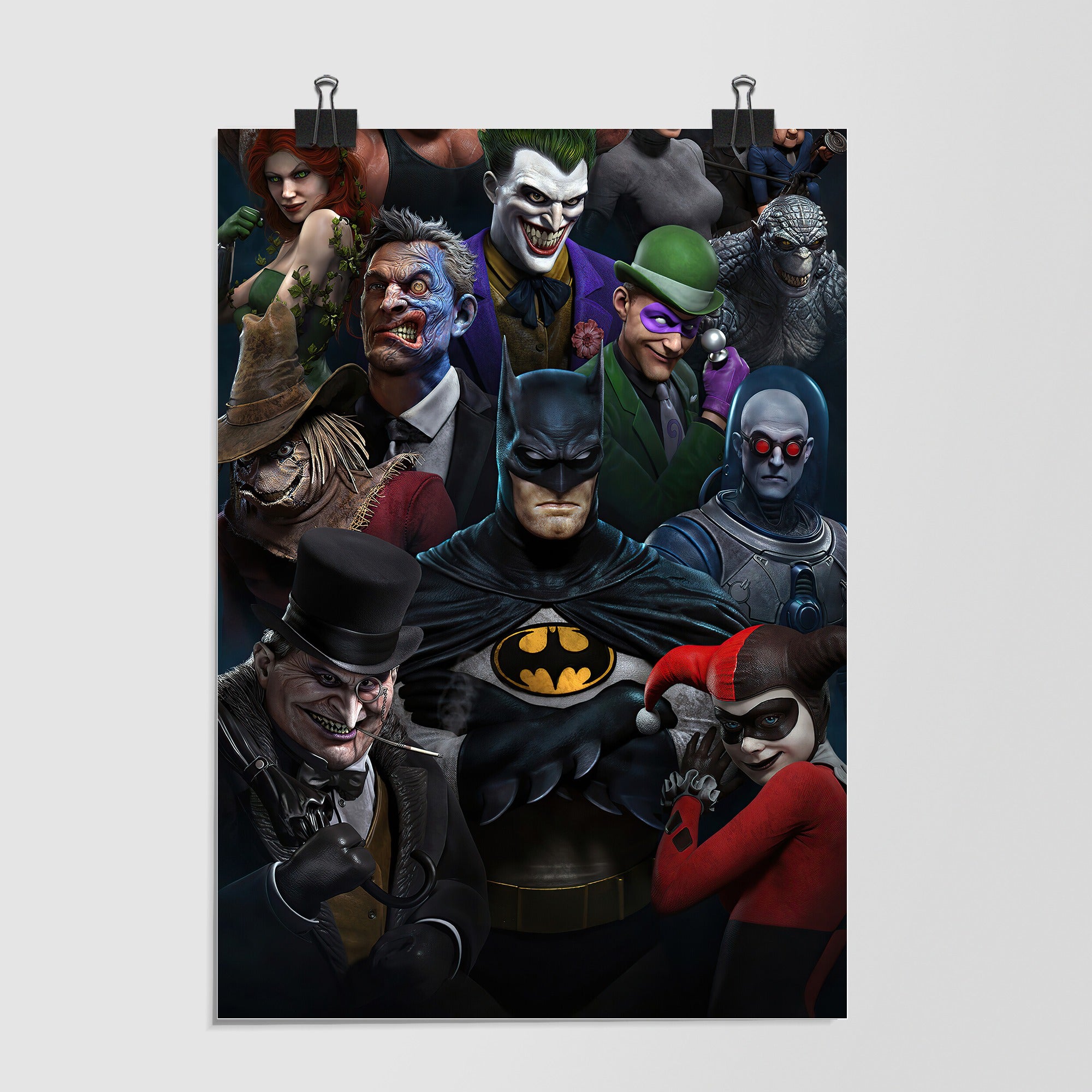 Dc Villain Black Night Scene by Decalz