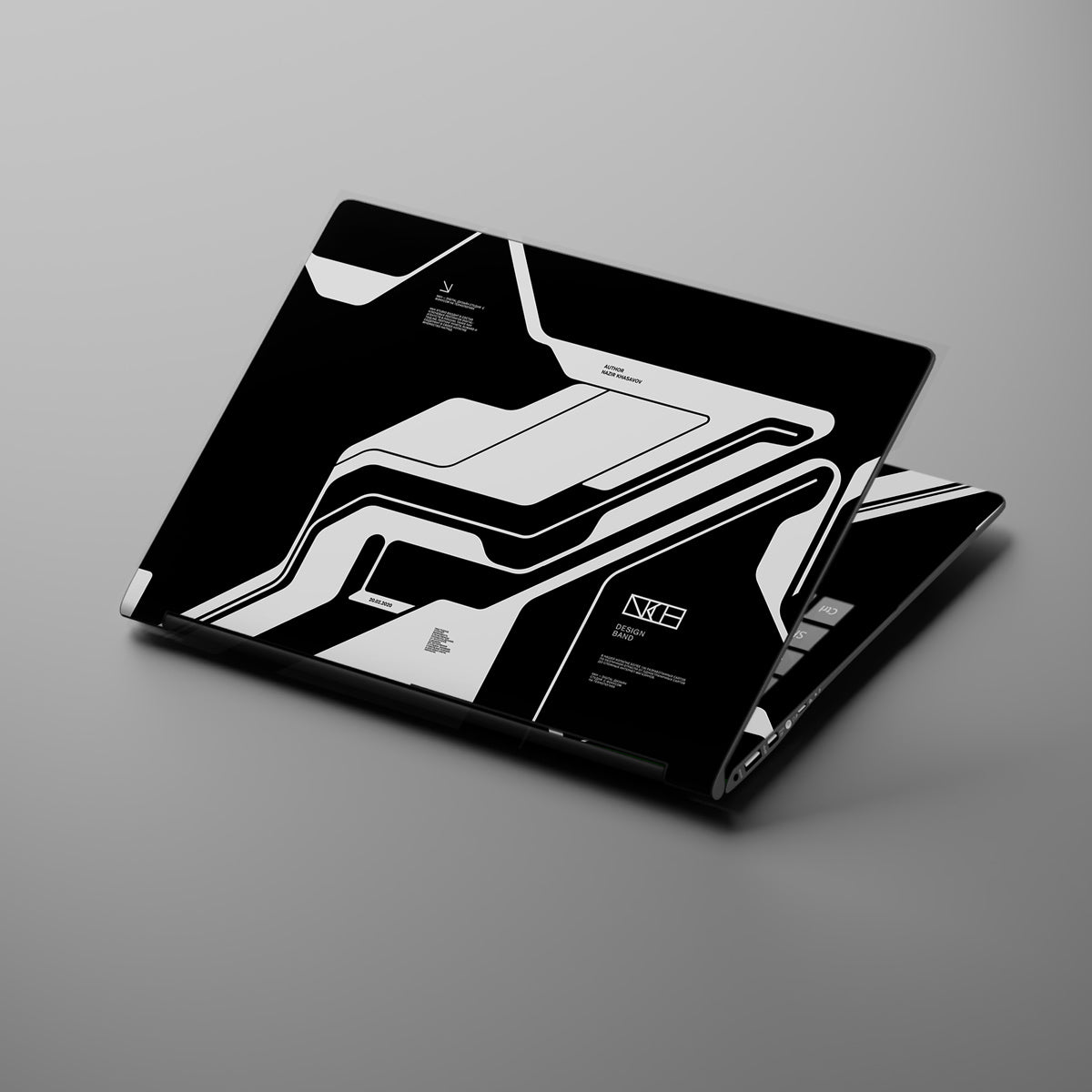 Dead Black - Laptop Skins