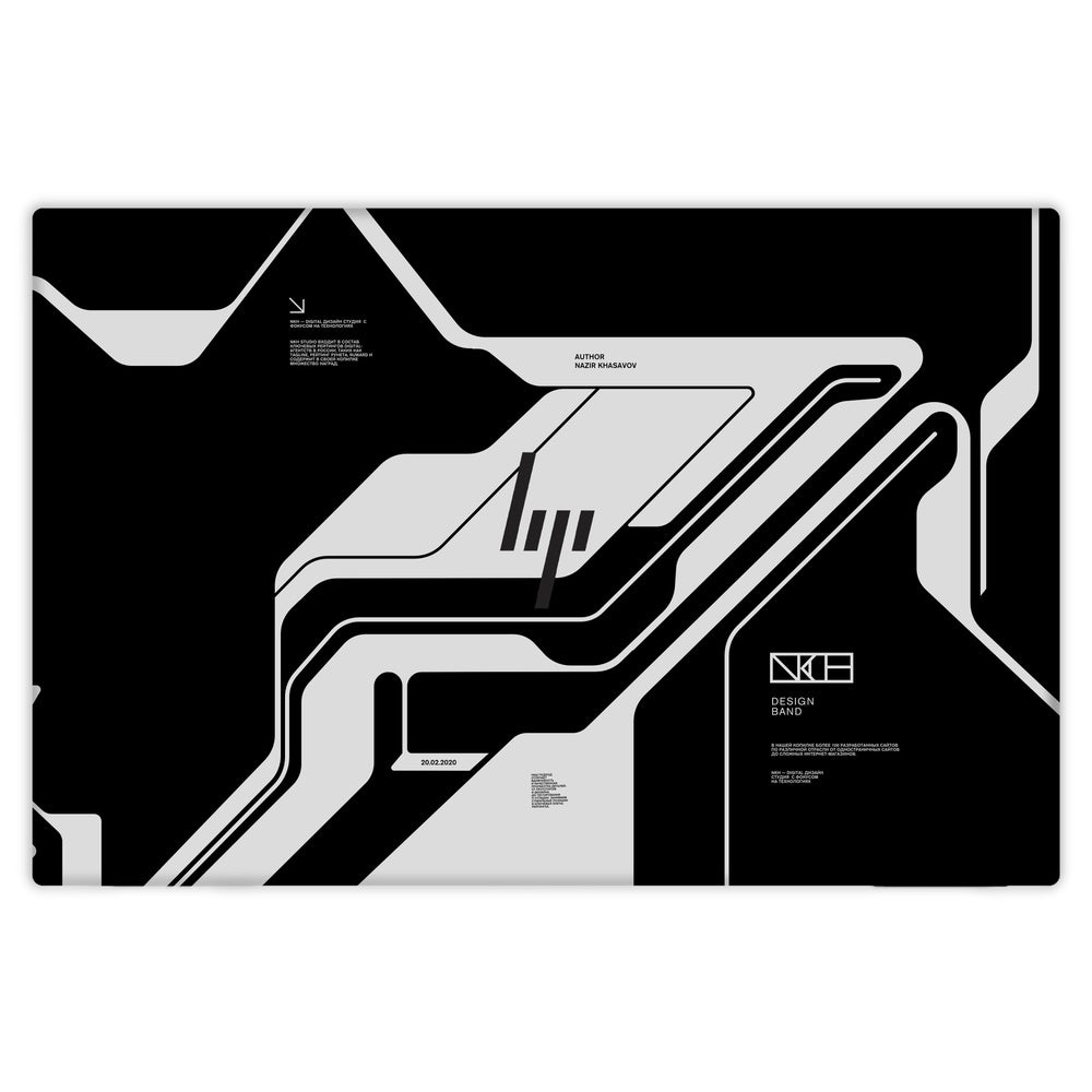 Dead Black skin on Hp Elitebook 840 G7 by Decalz