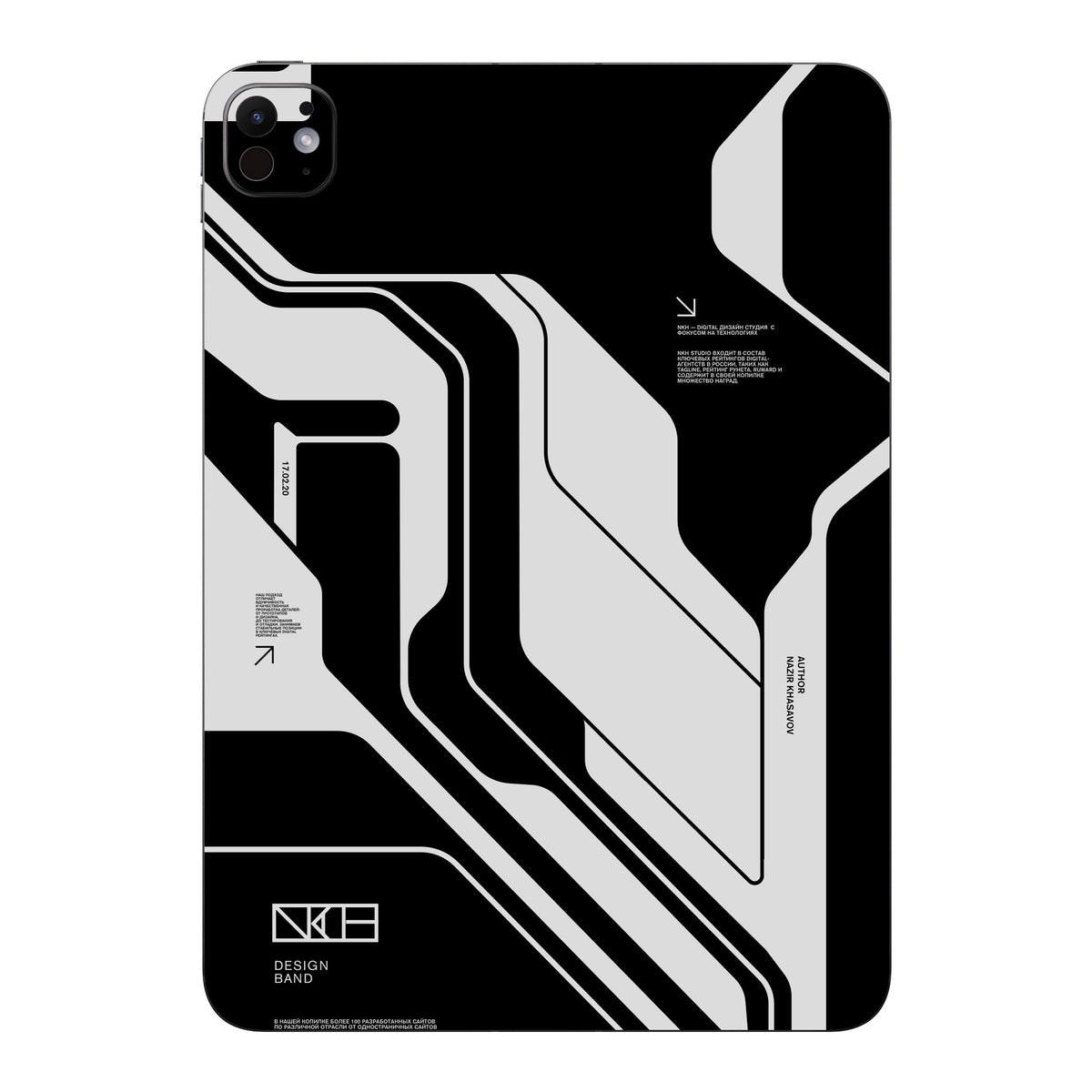 Dead Black skin on iPad Pro 11-inch M5 by Decalz