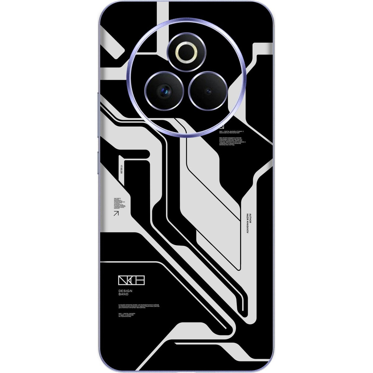 Dead Black skin on Realme P3 Pro (5G) by Decalz