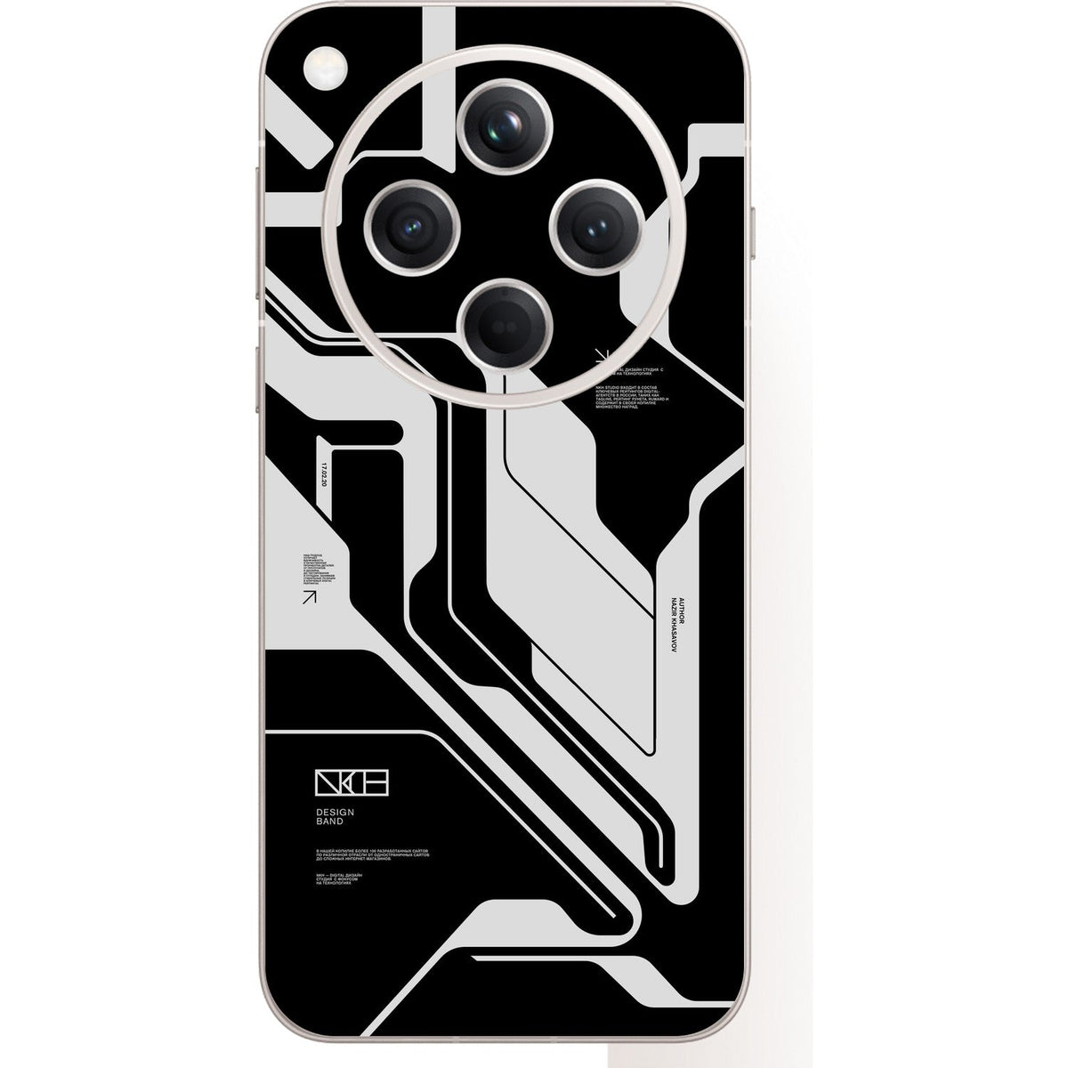 Dead Black skin on Oppo Find X8 (5G) by Decalz