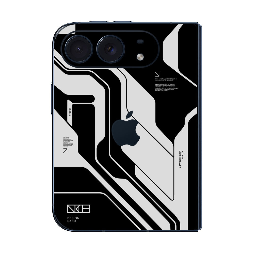 iPhone Duo Dead Black skin