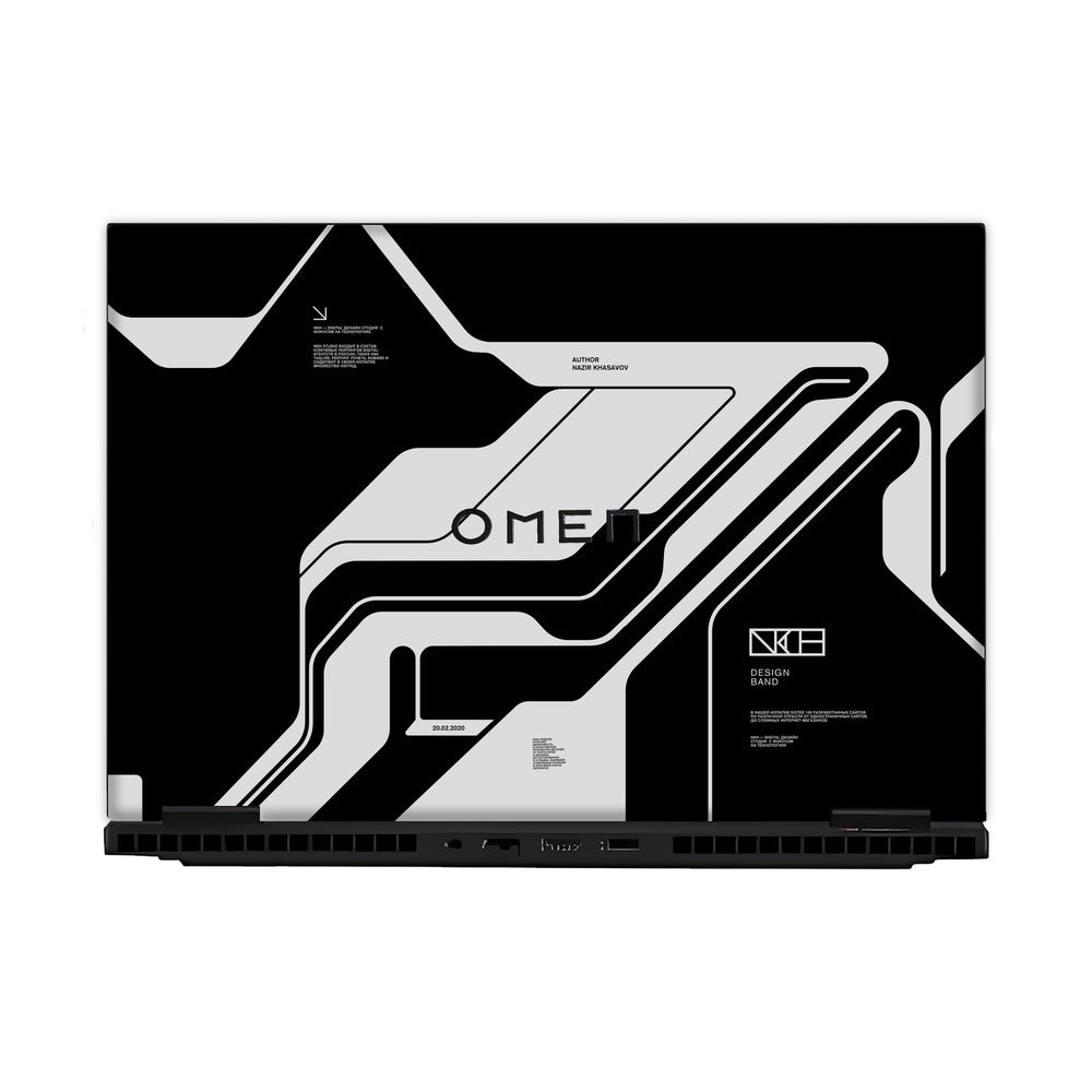 Dead Black skin on Hp Omen Gaming 16-AM0241TX by Decalz