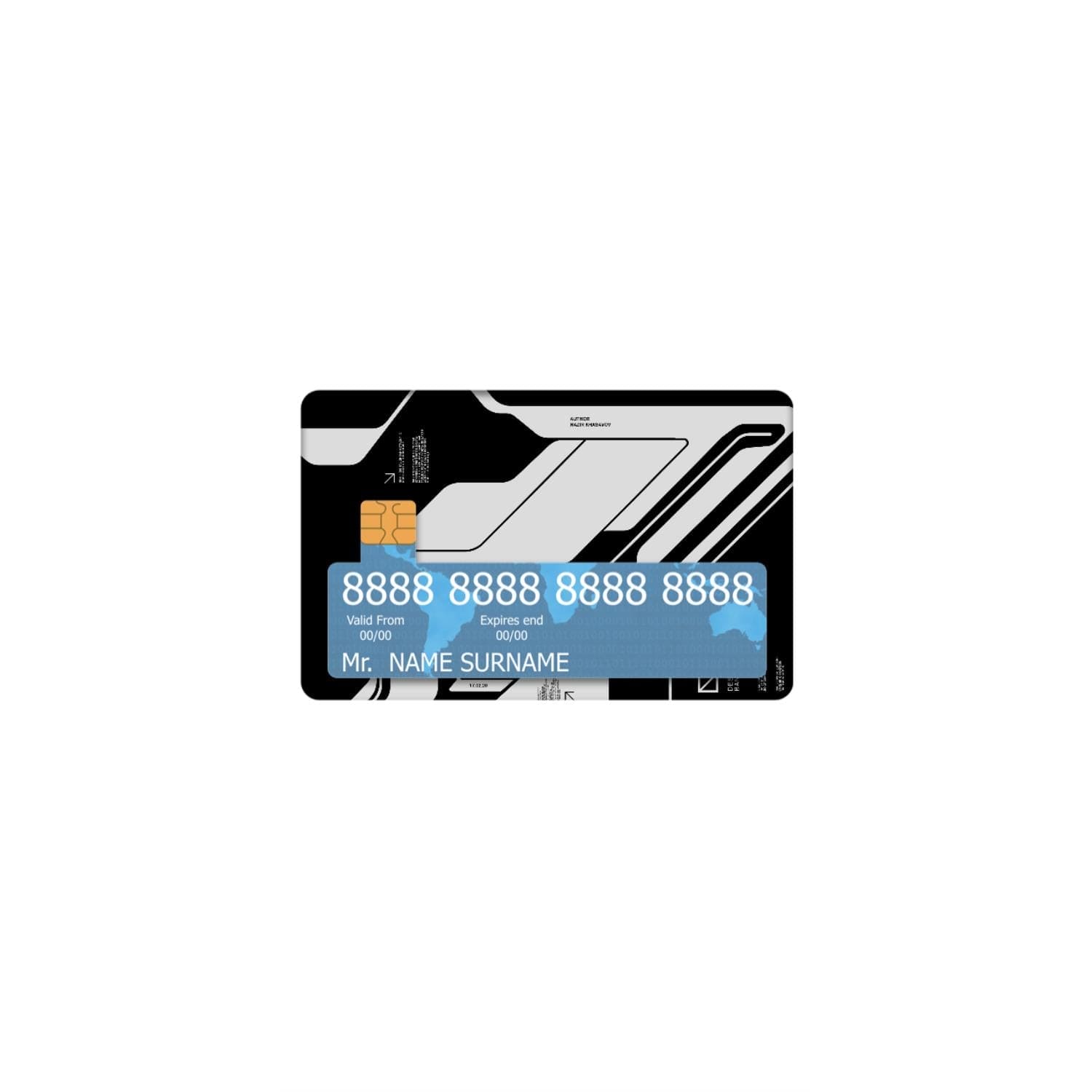 ATM Card Skins & Wraps (With Window)
