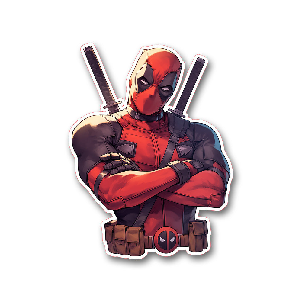 Deadpool Marvel Comics Hero Sticker