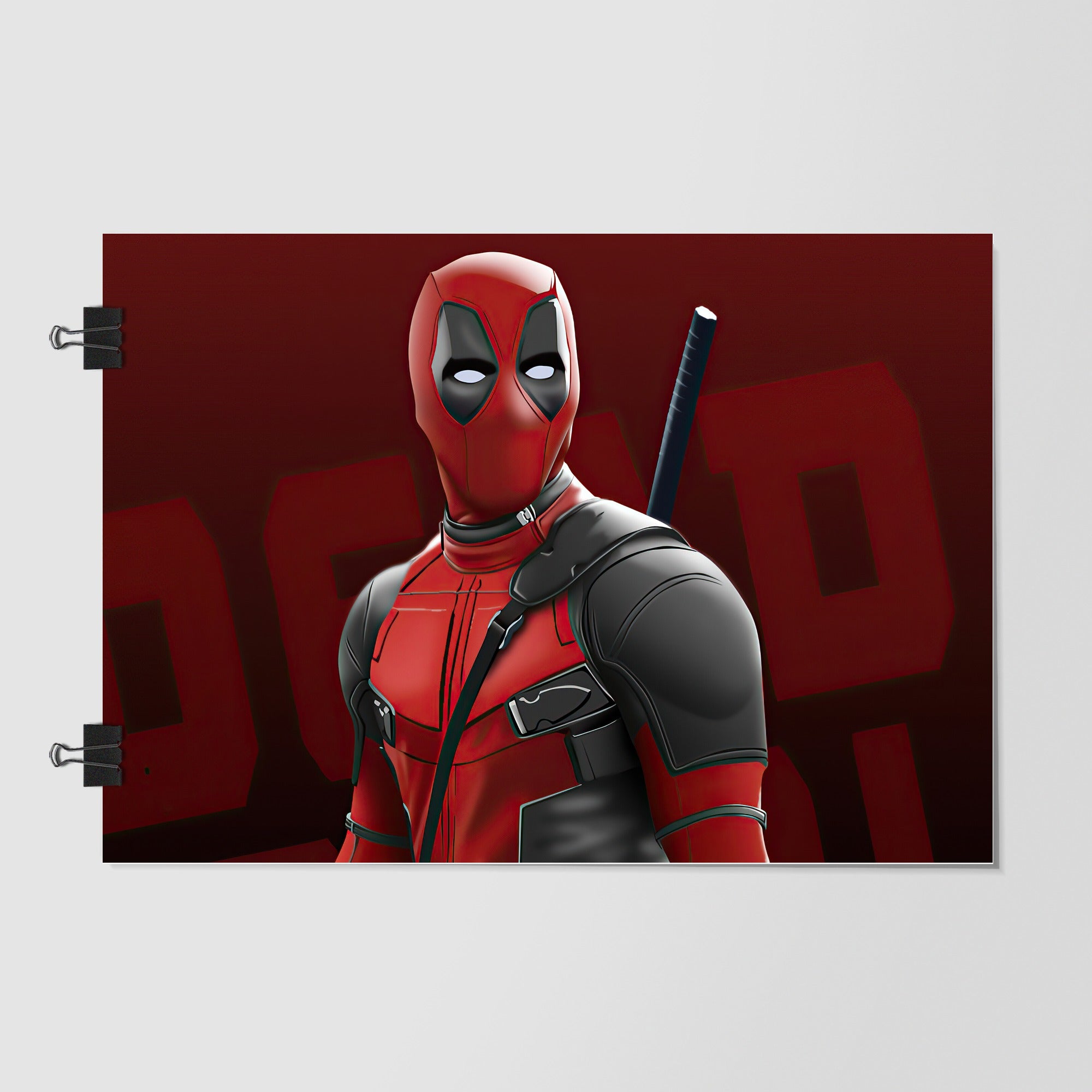 Deadpool Black Cinematic Glow by Decalz