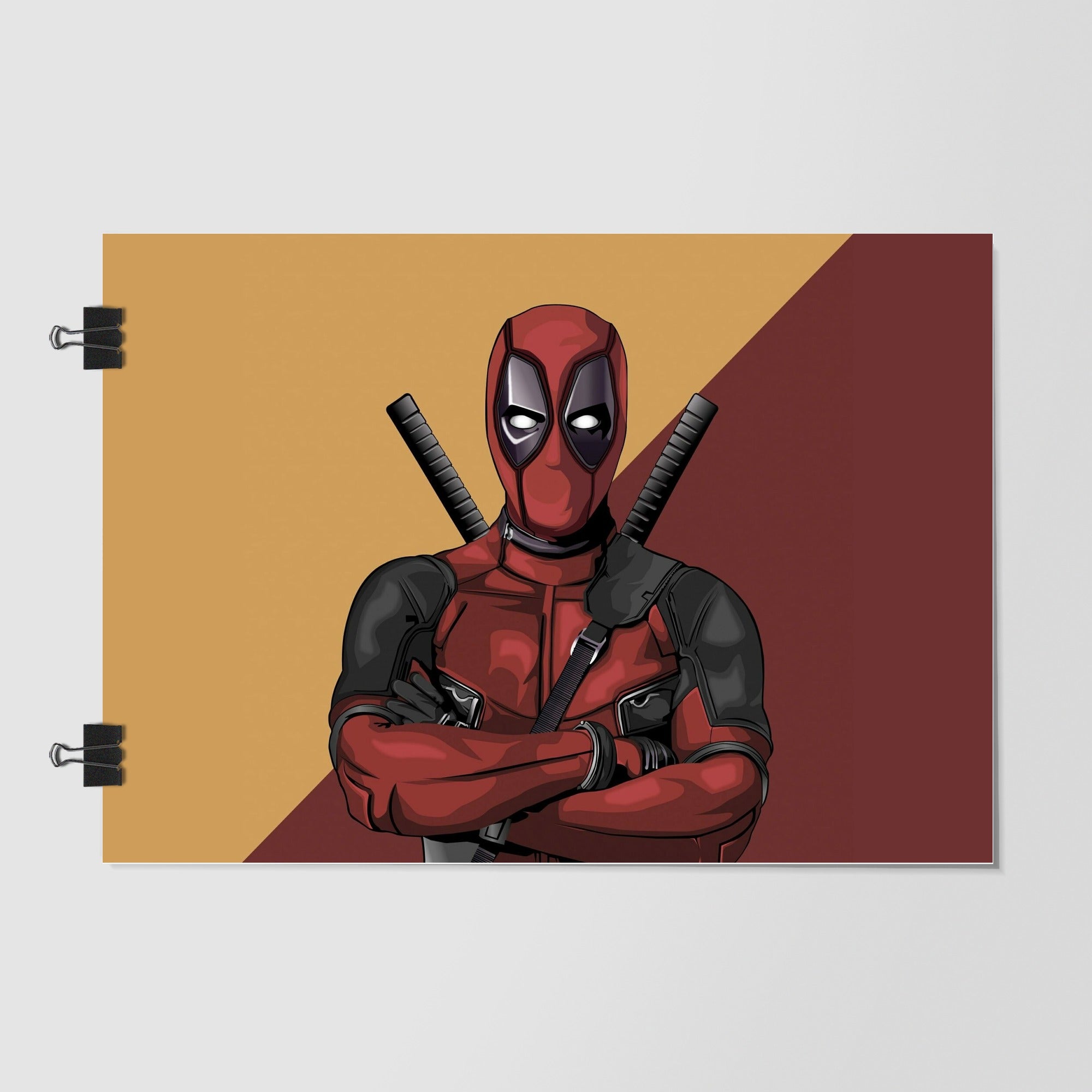 Deadpool Gold by Decalz