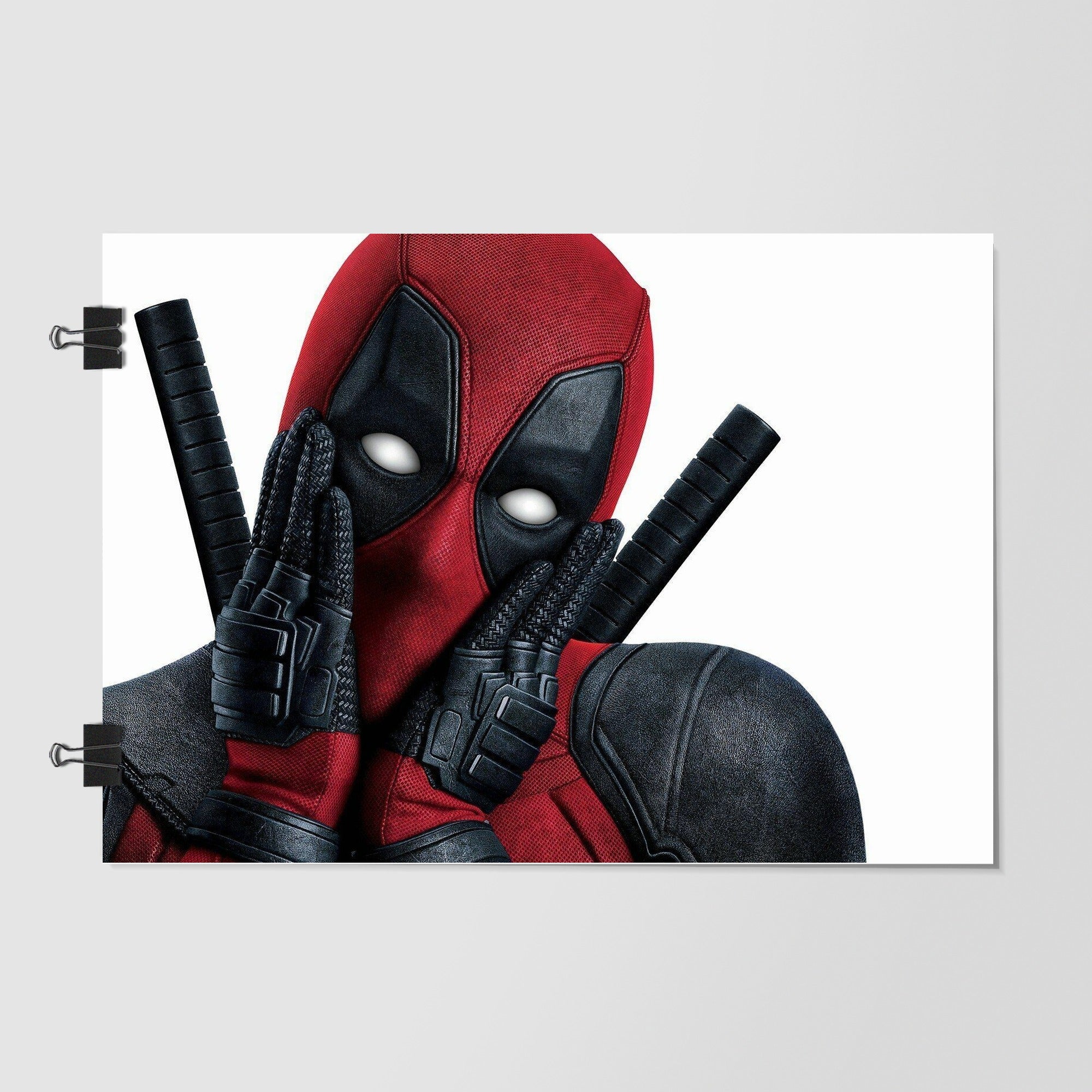 Deadpool White Dynamic Angle by Decalz
