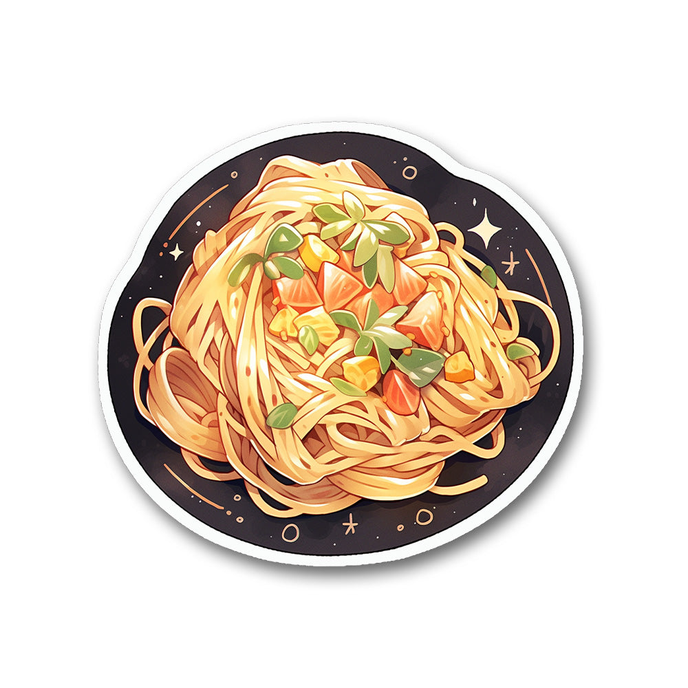 Delicious Pasta Round Sticker