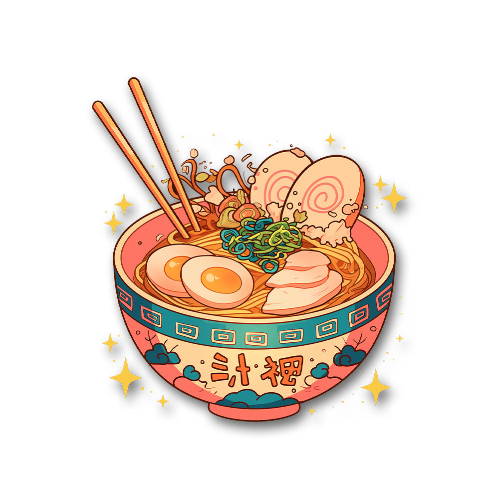 Delicious Ramen Bowl Sticker