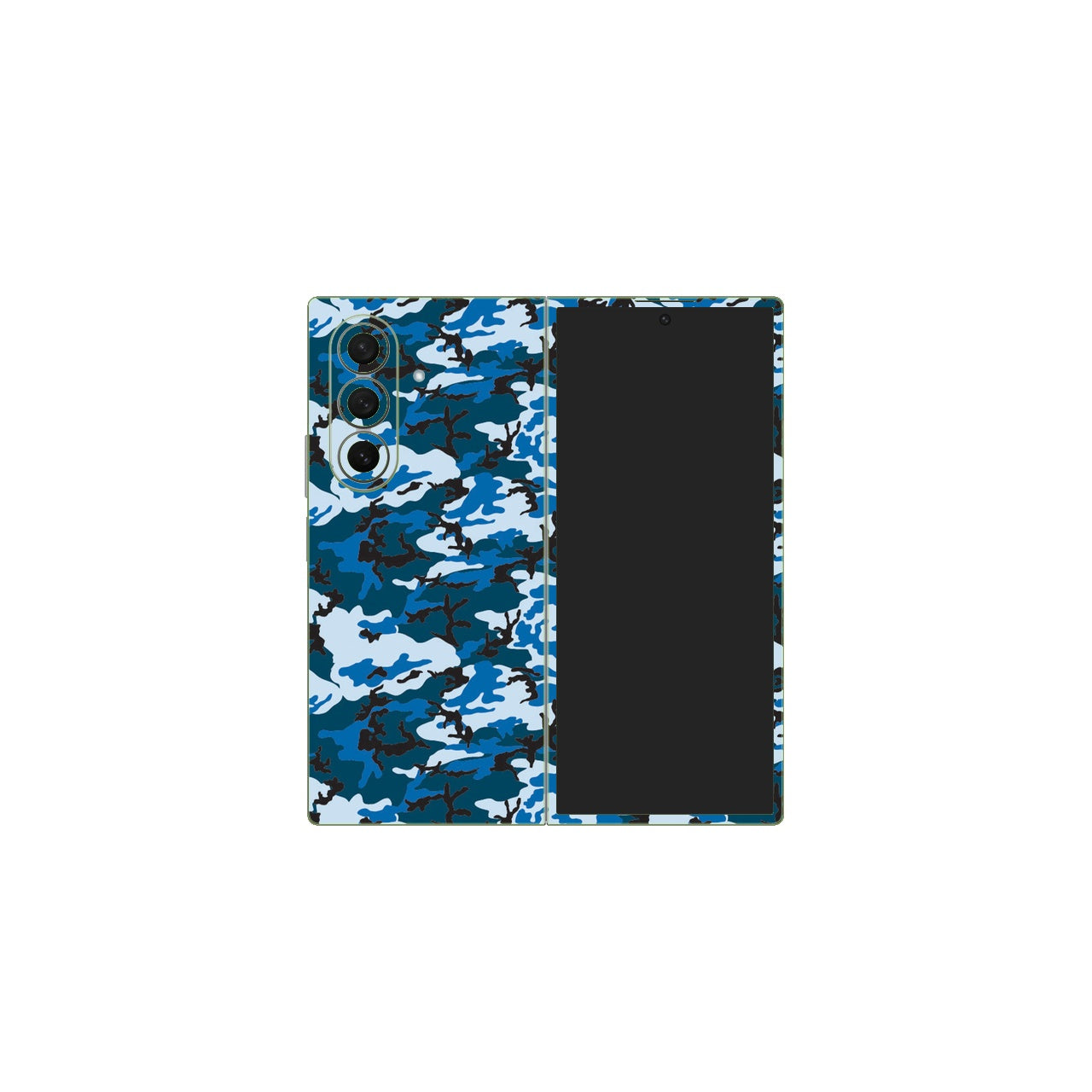 Digital Blue Camo
