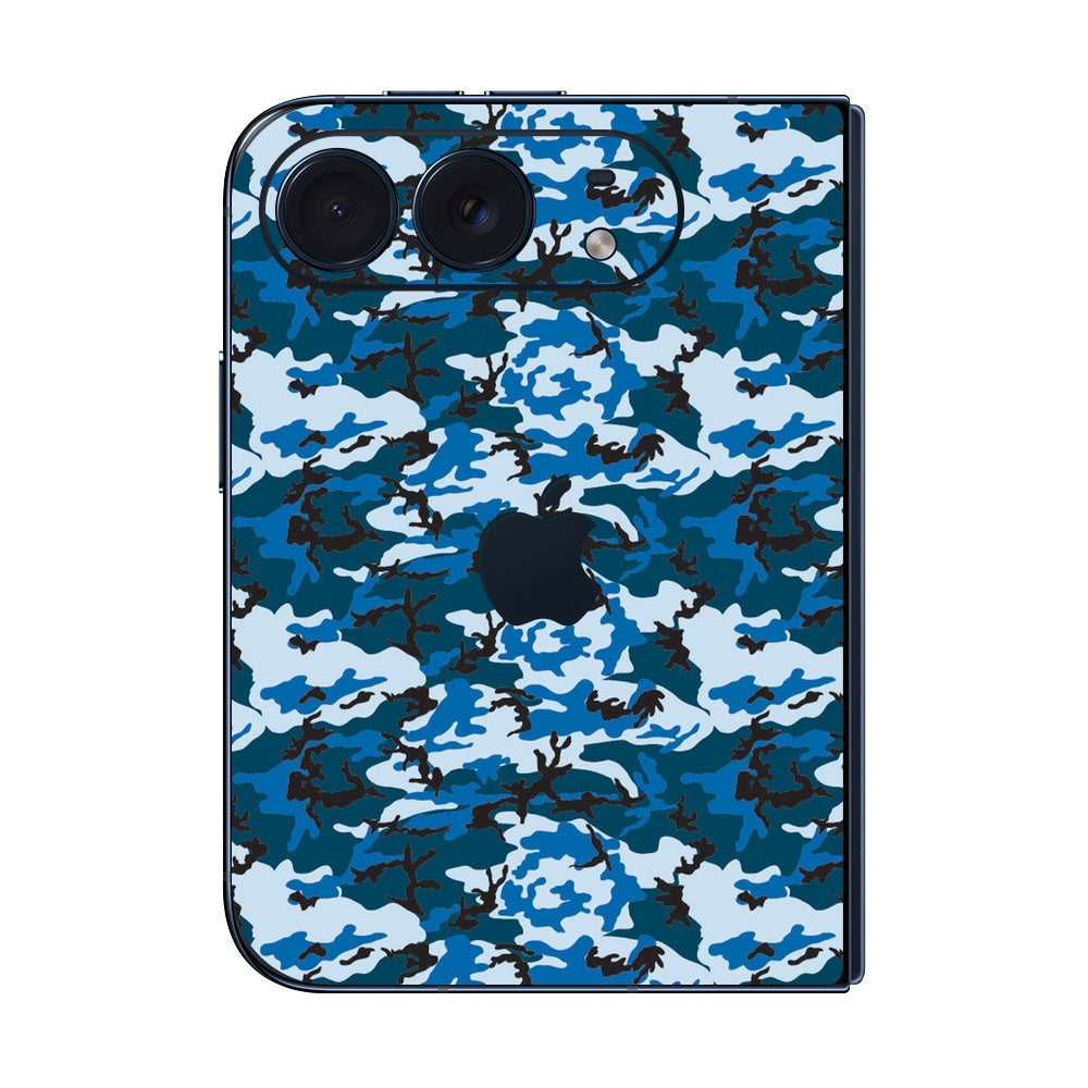 iPhone Duo Digital Blue Camo skin