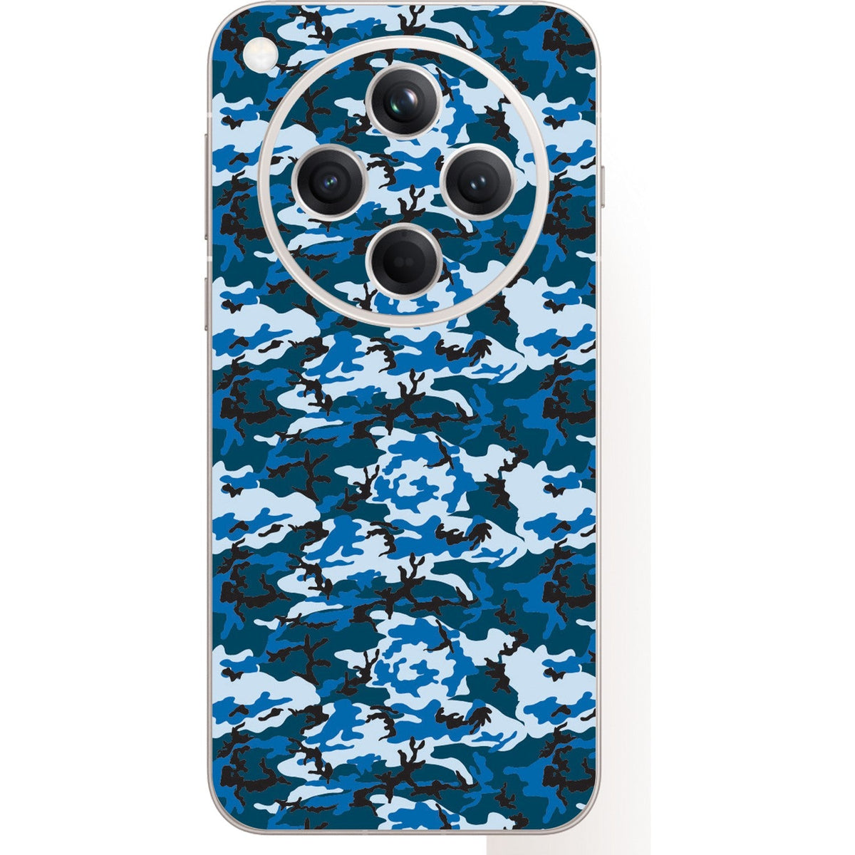 Digi Blue Camo skin on Oppo Find X8 (5G) by Decalz