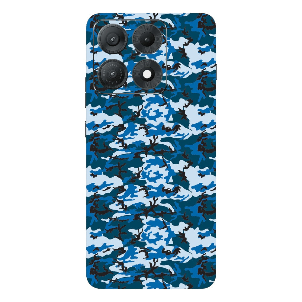 Digi Blue Camo skin on Moto Edge 70 Max (5G) by Decalz