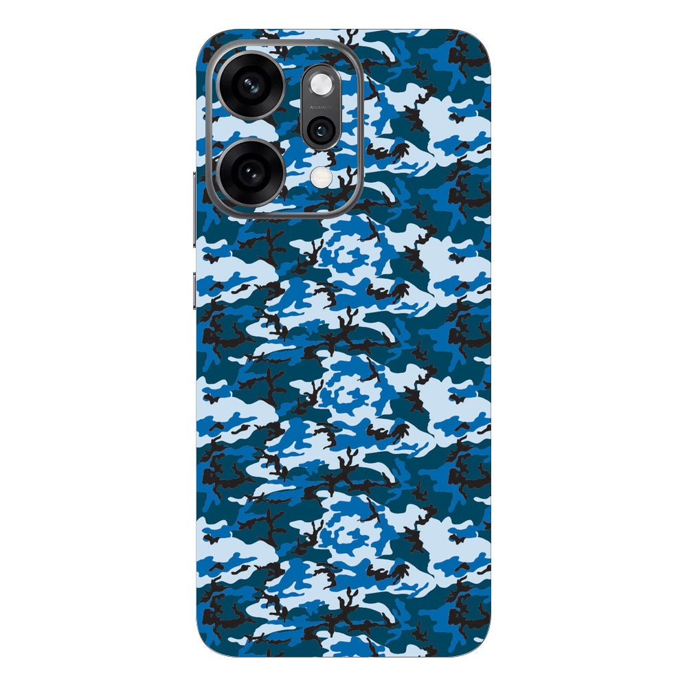 Digi Blue Camo skin on Oppo Reno 14 Pro (5G) by Decalz