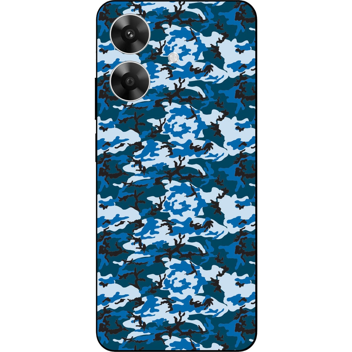 Digi Blue Camo skin on Realme Narzo N61 by Decalz