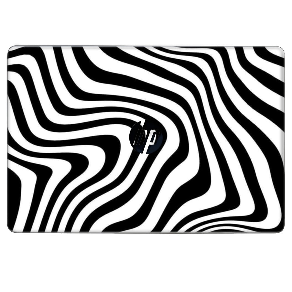 Distorted Grid Abstract skin on Hp Notebook 15s-BS0XX by Decalz