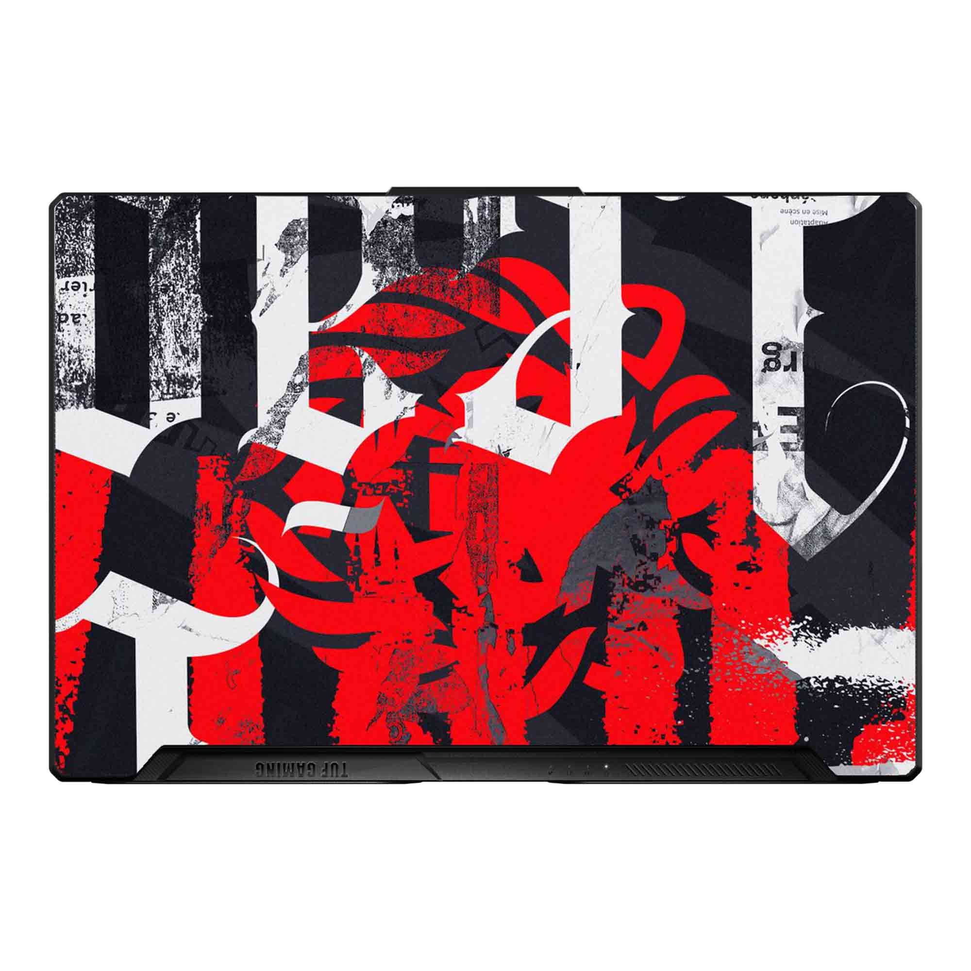 Distressed Red Area - Laptop Skins